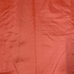 Peach Colour Pure Silk Fabric