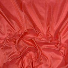 Peach Colour Pure Silk Fabric