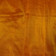 Dark Yellow Colour Pure Silk Fabric