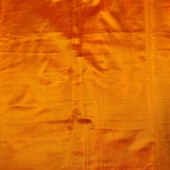Orange Colour Pure Silk Fabric