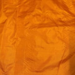 Orange Colour Pure Silk Fabric