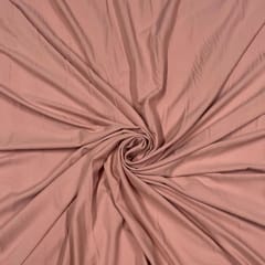 Peach Colour Moss Crepe Fabric (N710)