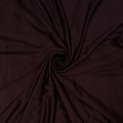 Wine Colour Crepe Scuba Fabric (N174D)