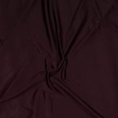 Wine Colour Crepe Scuba Fabric (N174D)