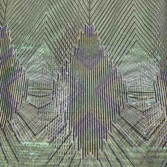 Sea Green Colour Net Embroidered Fabric