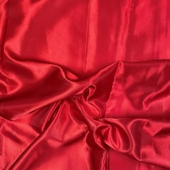 Red Colour Acetate Satin Fabric