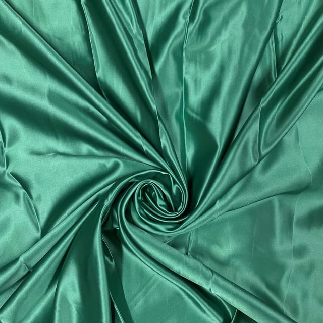 Sea Green Colour Acetate Satin Fabric