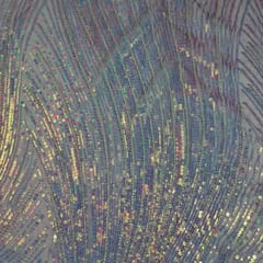 Multi Colour Rainbow Sequins Embroidered Fabric