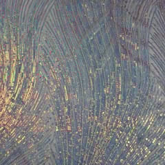 Multi Colour Rainbow Sequins Embroidered Fabric