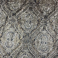 Gold Colour Imported Sequins Fabric