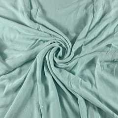 Light Sea Green Colour Georgette Fabric (N101L)