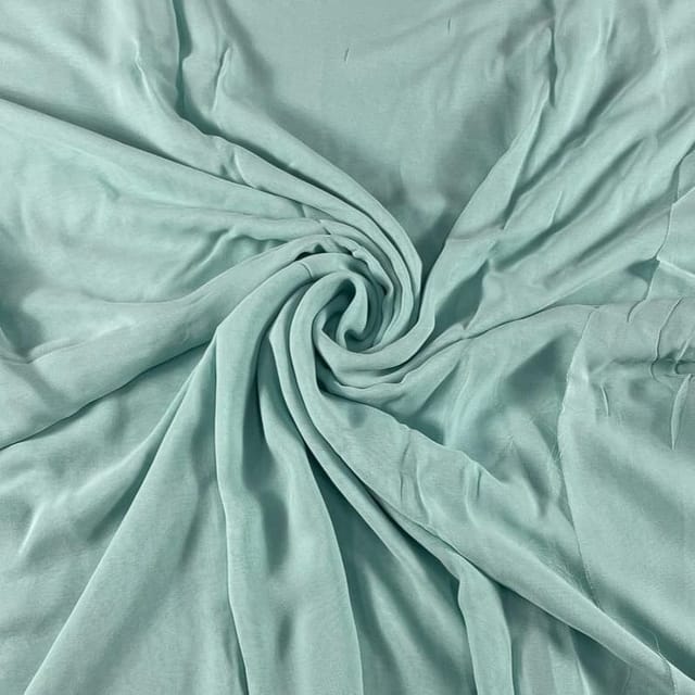 Light Sea Green Colour Georgette Fabric (N101L)