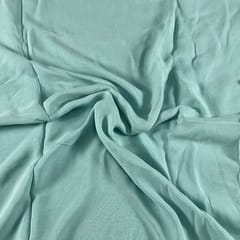 Light Sea Green Colour Georgette Fabric (N101L)