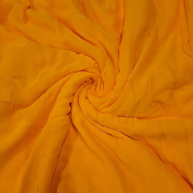 Orange Colour Georgette Fabric (N131)