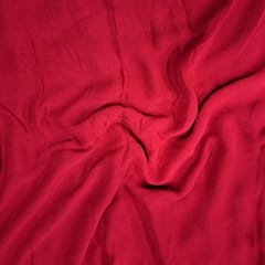 Maroon Colour Georgette Fabric