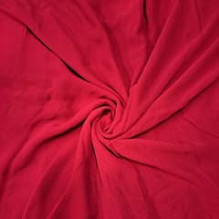 Maroon Colour Georgette Fabric