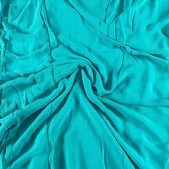 Sky Blue Colour Georgette Fabric (N93)