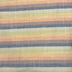 Multi Colour Yarn Dyed Cotton Fabric