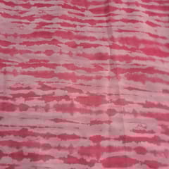 Baby Pink Colour Boashan Georgette Printed Fabric