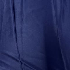 Navy Blue Colour Luxury Satin Fabric (N54D)