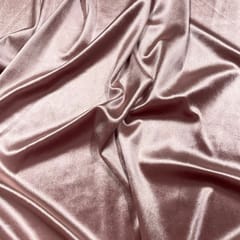 Onion Pink Colour Lycra Velvet Fabric