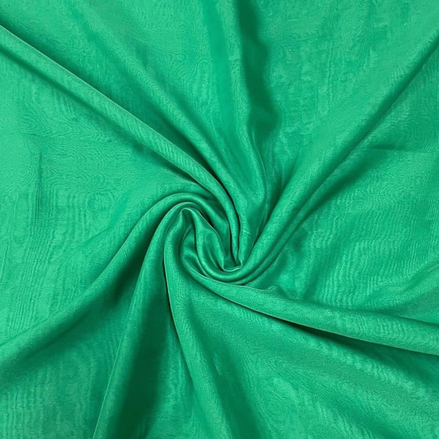 Sea Green Colour Flat Chiffon Fabric (N104)