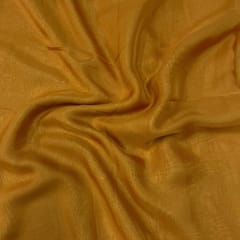Mustard Colour Flat Chiffon Fabric (N148)