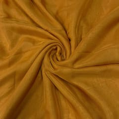 Mustard Colour Flat Chiffon Fabric (N148)