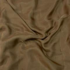 Brown Colour Flat Chiffon Fabric (N108D)