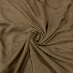 Brown Colour Flat Chiffon Fabric (N108D)