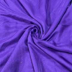 Purple Colour Flat Chiffon Fabric