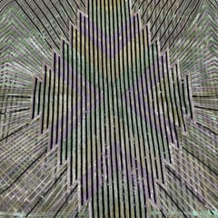 Grey Colour Net Embroidered Fabric