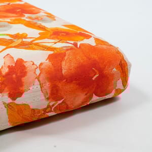 Multi Colour Viscose Cotton Dobby Printed Fabric