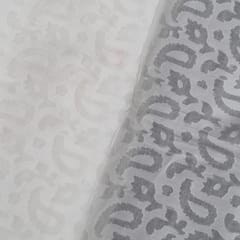 White Dyeable Cotton Dobby Fabric