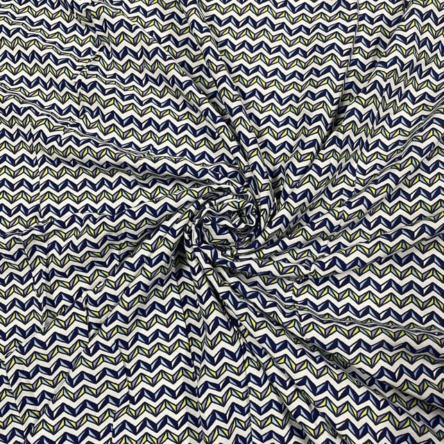 Multi Colour Rayon Printed Fabric