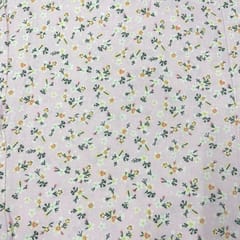 Light Pink Colour Rayon Printed Fabric