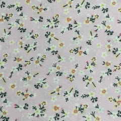 Light Pink Colour Rayon Printed Fabric