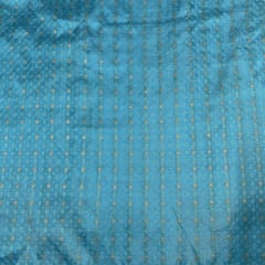 Light Blue Colour Pure Tanschui Silk Fabric