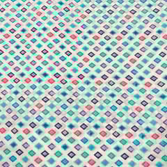 Multi Colour Cotton Silk Printed Fabric