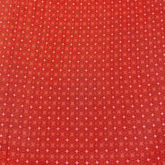 Orange Colour Cotton Silk Printed Fabric