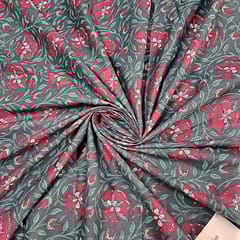 Multi Colour Cotton Cambric Printed Fabric