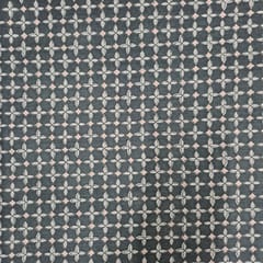 Olive Green Colour Cotton Cambric Printed Fabric