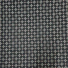 Olive Green Colour Cotton Cambric Printed Fabric