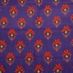 Multi Colour Japan Silk Digital Printed Fabric