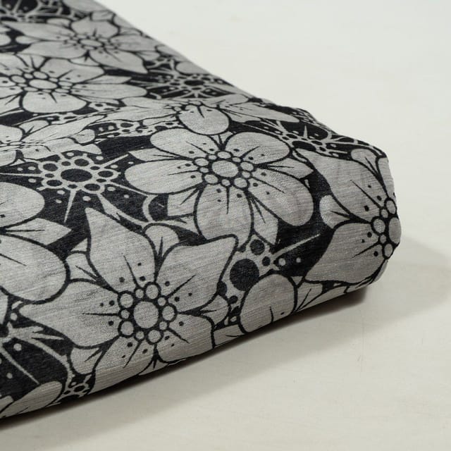 Multi Colour Chinon Chiffon Digital Printed Fabric