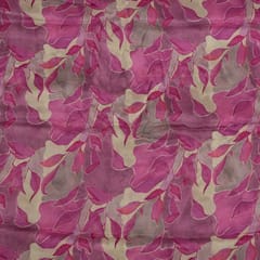 Multi Colour Chinon Chiffon Digital Printed Fabric