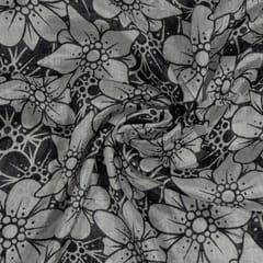 Multi Colour Chinon Chiffon Digital Printed Fabric