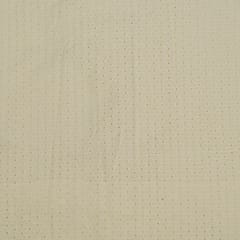 Dyeable Cotton Chikan Embroidered Fabric