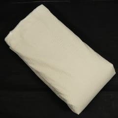 Dyeable Cotton Chikan Embroidered Fabric