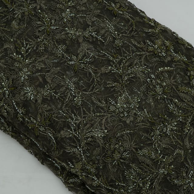 Imoprted Net Embroidered Fabric